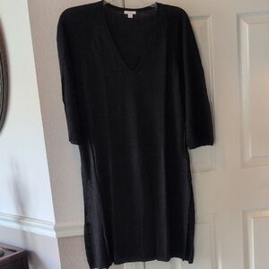 JJill XL Sweater Tunic - Black